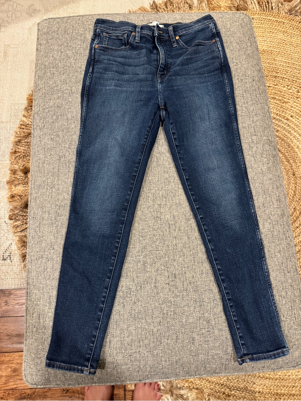 Madewell Dark Blue Skinny Jeans